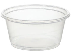 PC-200 2oz Clear Portion Cups for sauces 2500/CS